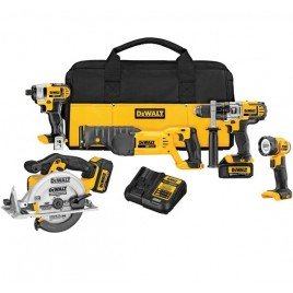 DeWalt 20V MAX 5 Tool Combo Kit