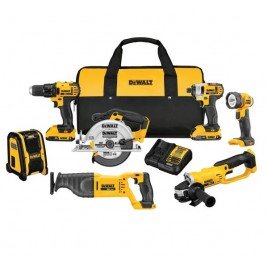 DeWalt 20V MAX 7 Tool Combo Kit