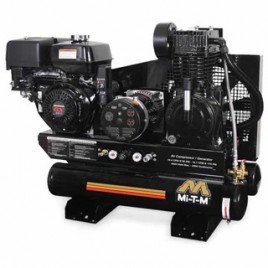 Mi-T-M 8-Gallon Two Stage Air Compressor/Generator Combination