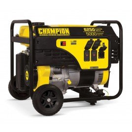 Champion 5000 Watt Portable Generator with Wheel Kit